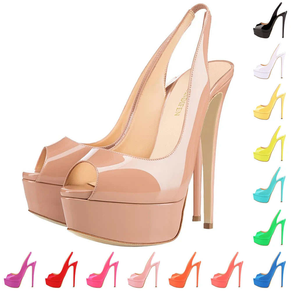 Women's Platform High Heel Sandals