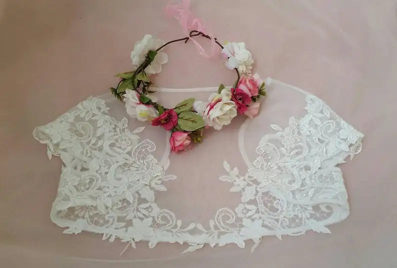 Lace Bridal Bolero Shrug