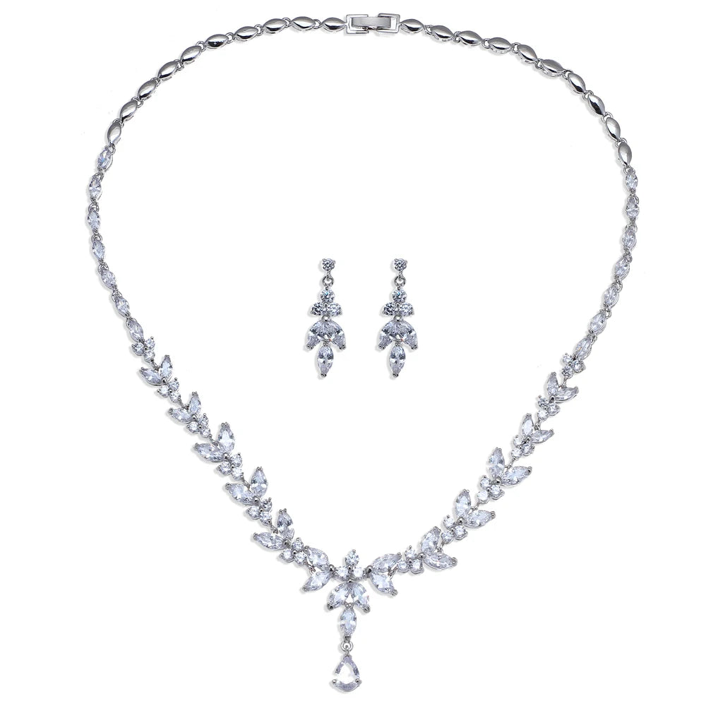 Cubic Zirconia Jewelry Set