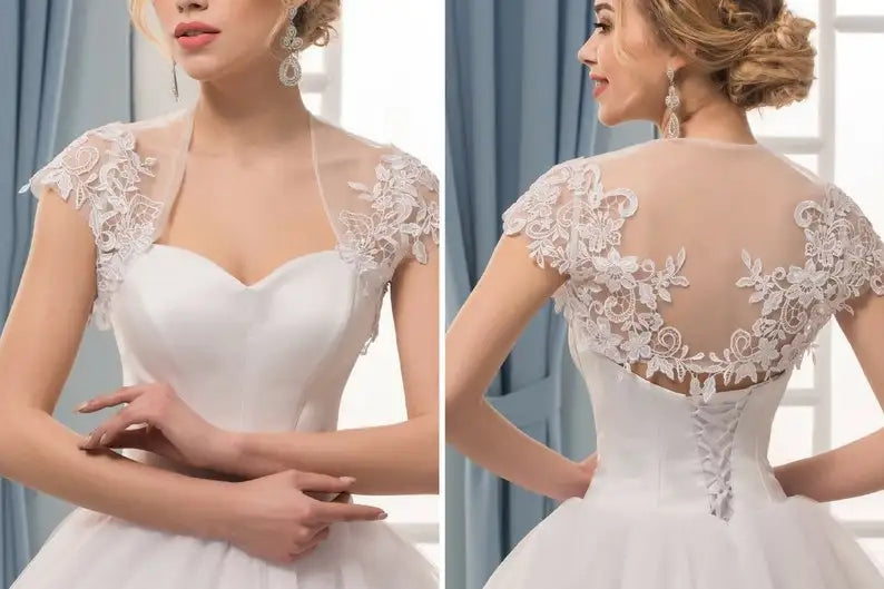 Lace Bridal Bolero Shrug