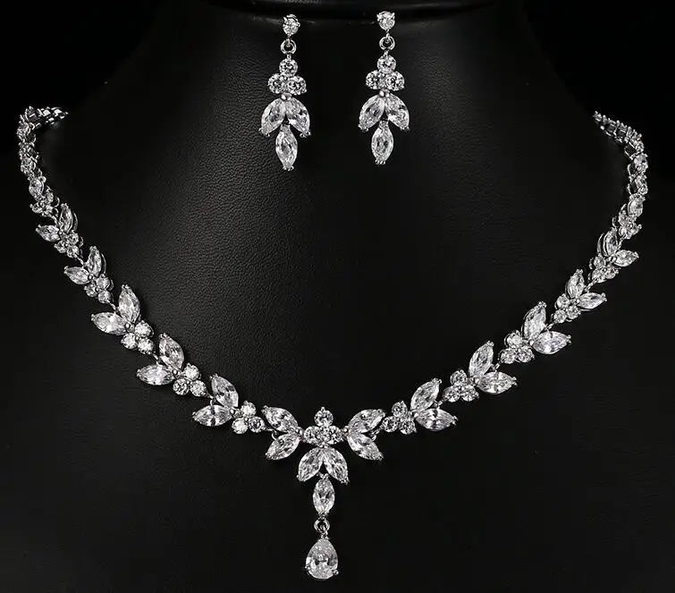 Cubic Zirconia Jewelry Set