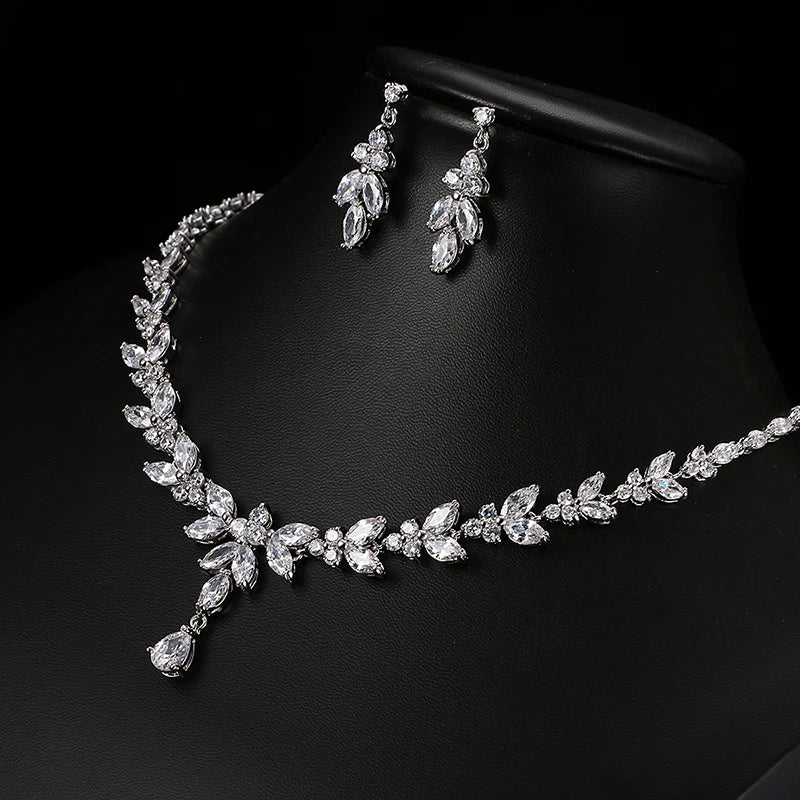 Cubic Zirconia Jewelry Set
