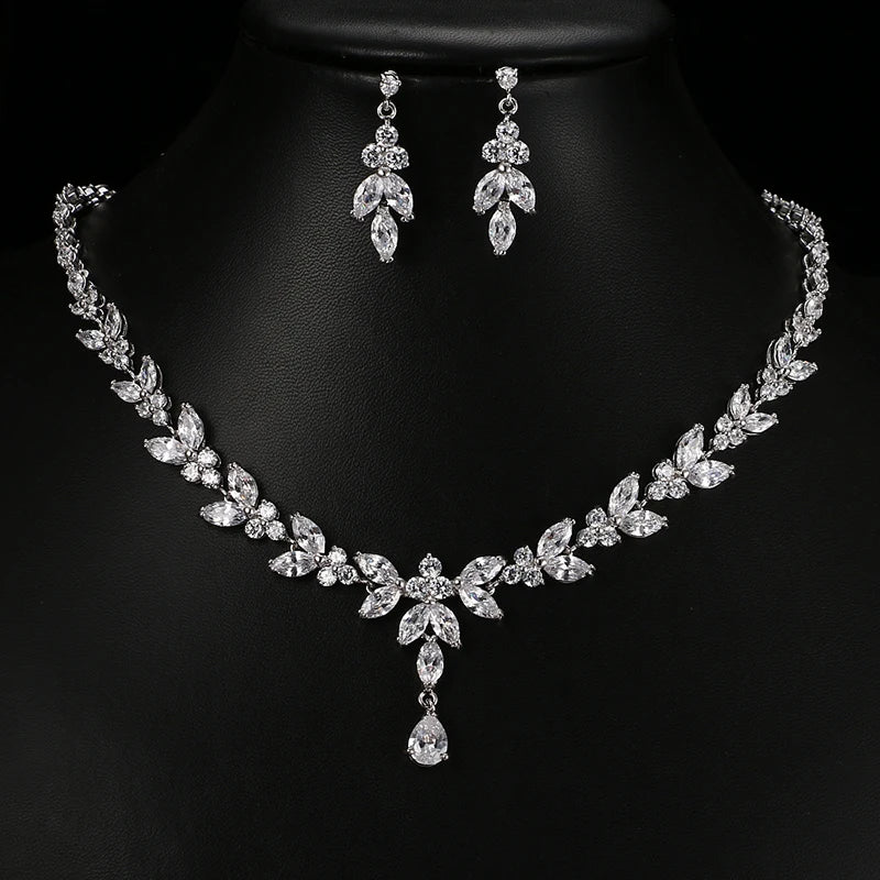 Cubic Zirconia Jewelry Set