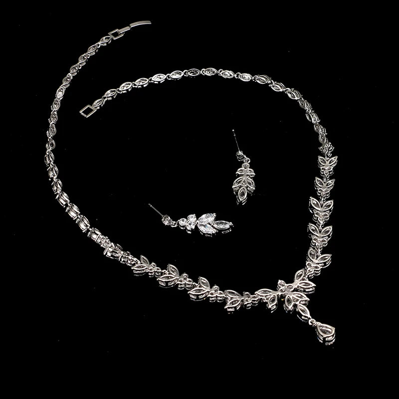 Cubic Zirconia Jewelry Set