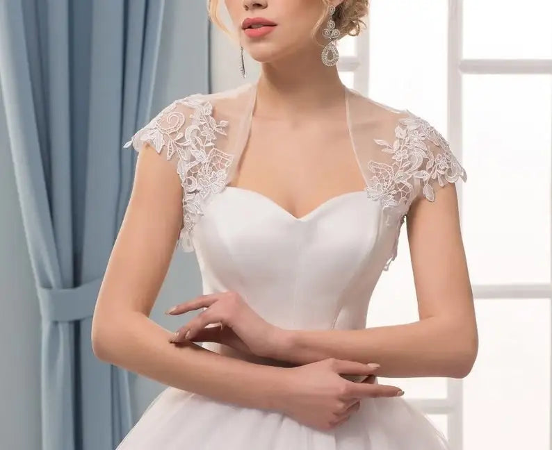 Lace Bridal Bolero Shrug
