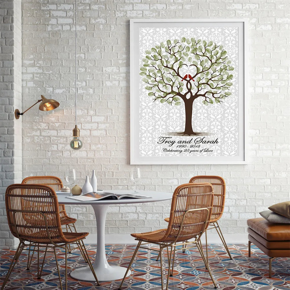 Personalized Fingerprint Guest Book