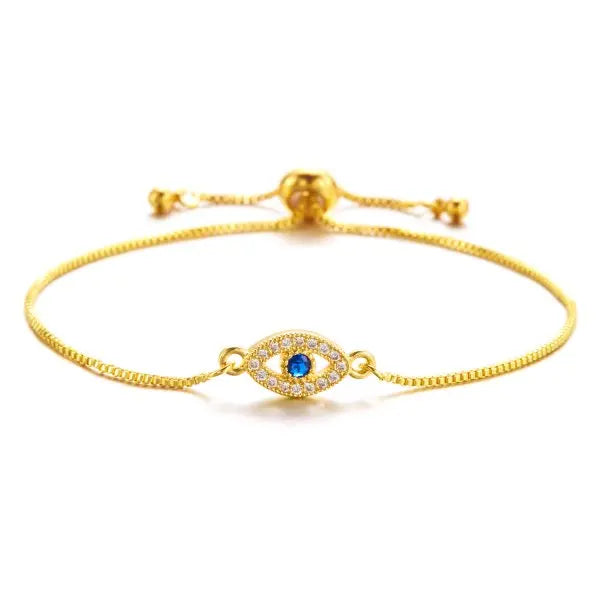 Gold Plated Zircon Bracelet