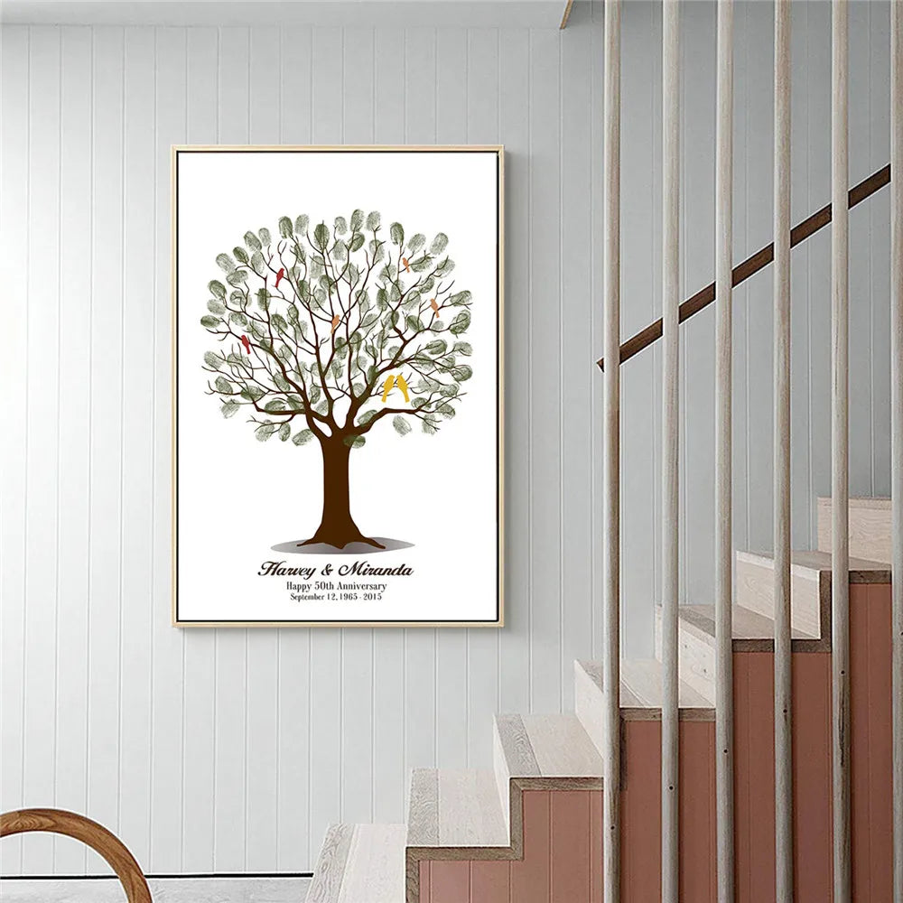Personalized Fingerprint Guest Book