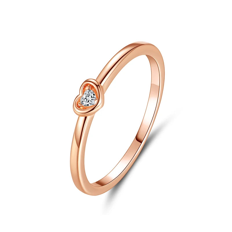 925 Sterling Silver Heart Ring