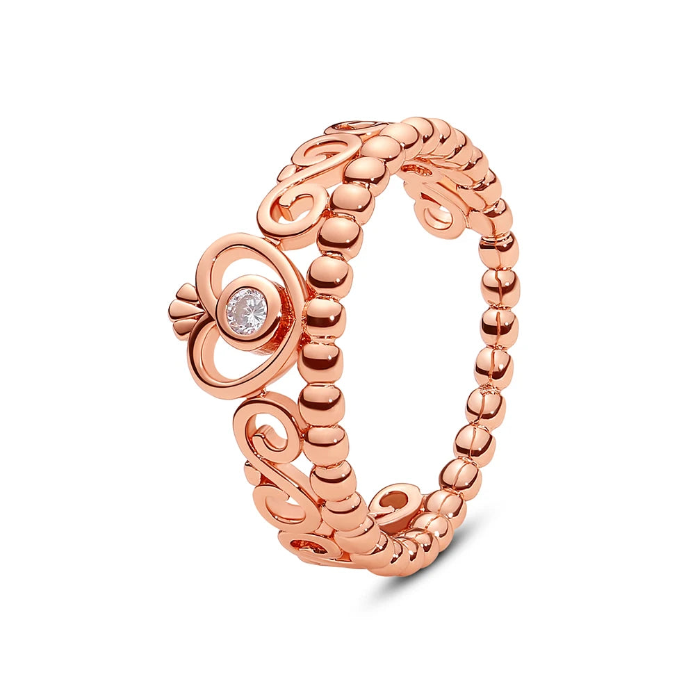 925 Sterling Infinity Heart Ring