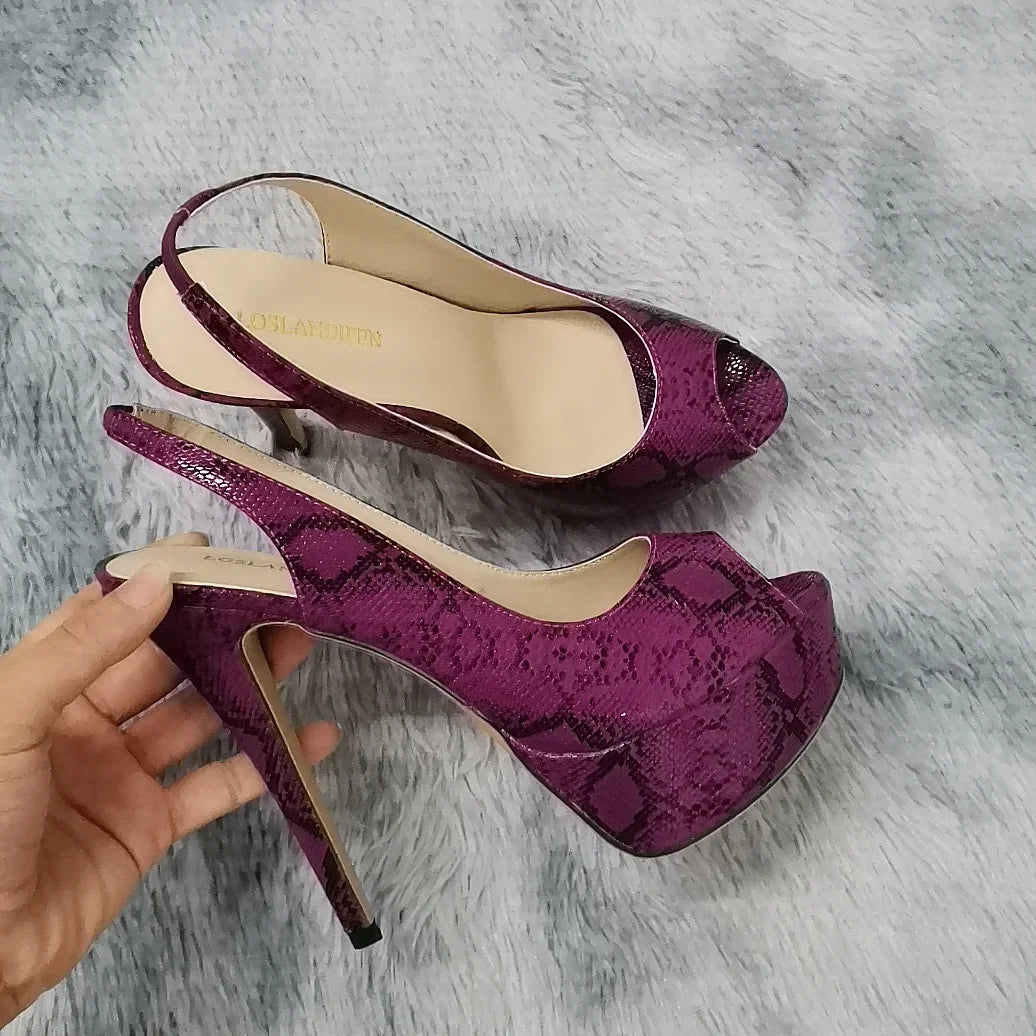 Women's Platform High Heel Sandals