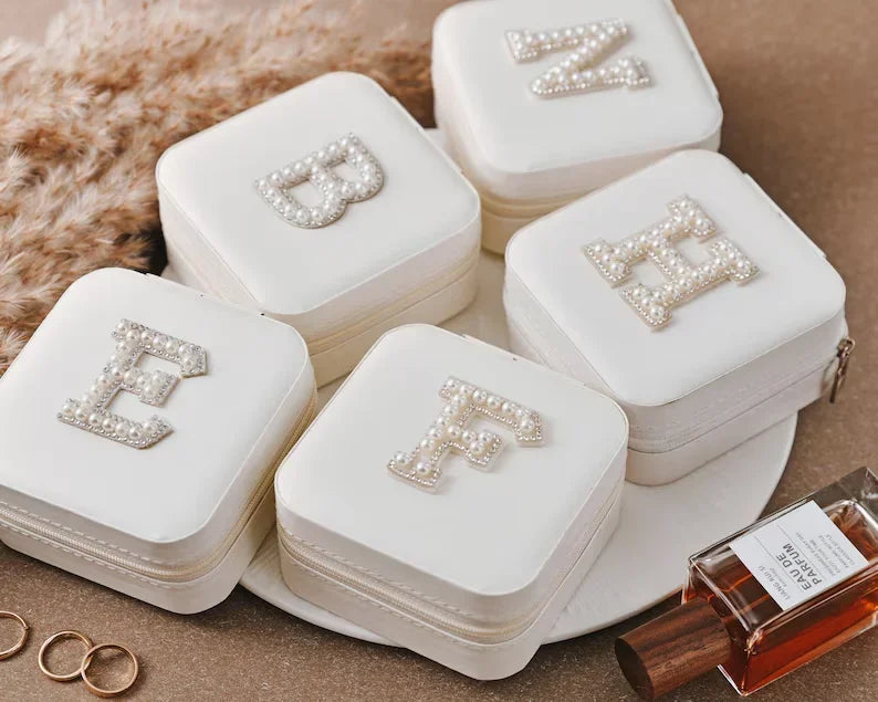 Personalized Pearl Jewelry Box