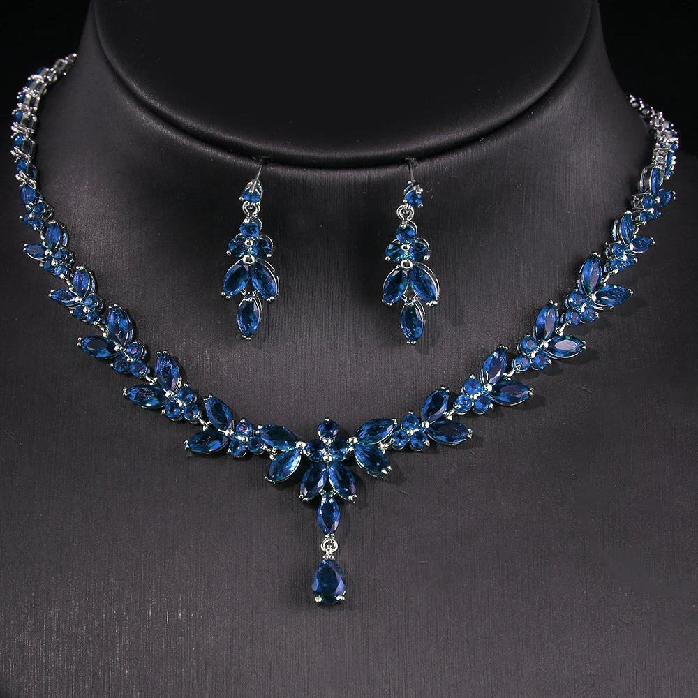 Cubic Zirconia Jewelry Set