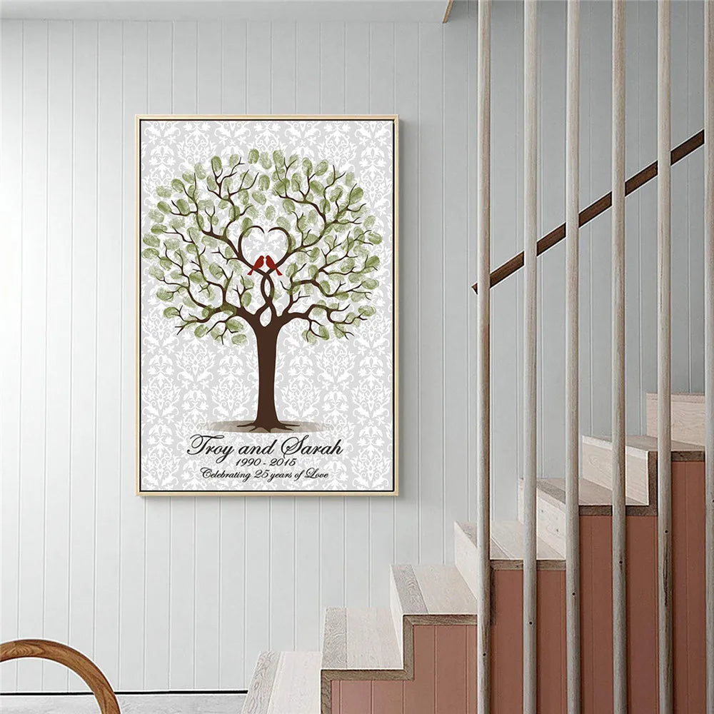 Personalized Fingerprint Guest Book