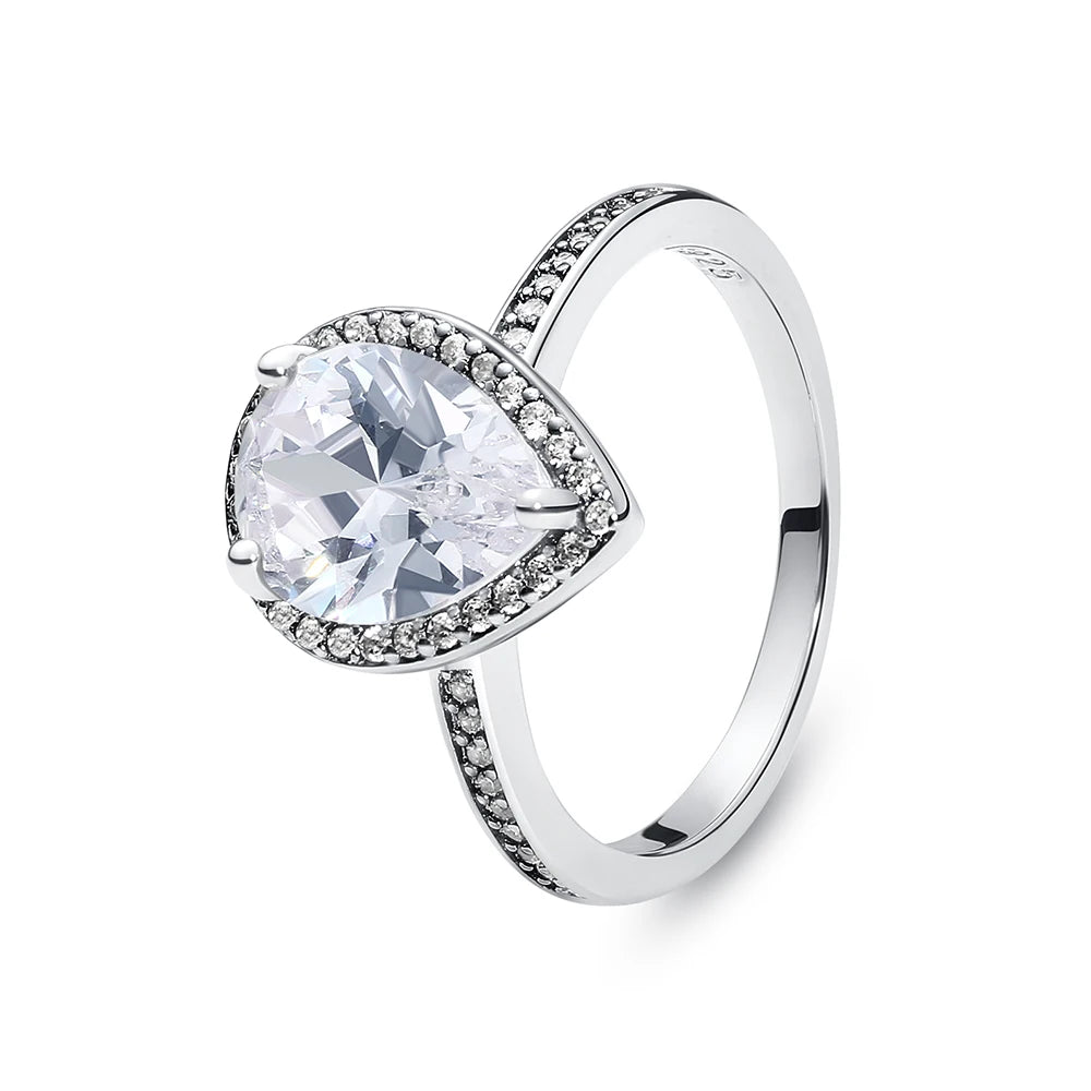 Sterling Silver Heart Stackable Ring