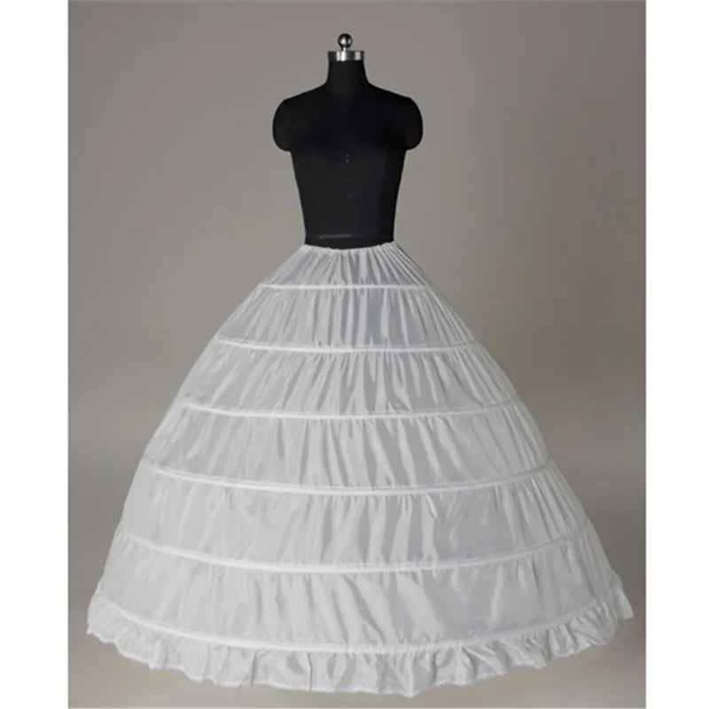 6 Hoop Wedding Petticoat