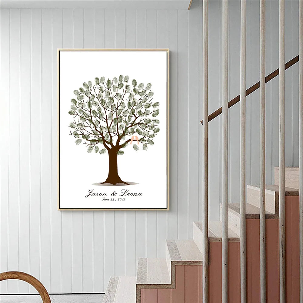 Personalized Fingerprint Guest Book