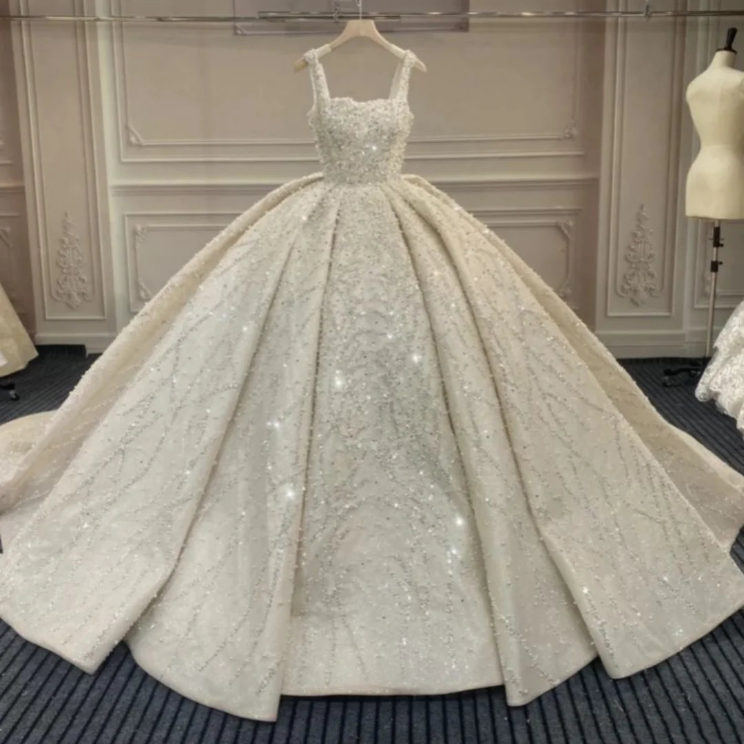 Luxury Satin Ball Gown
