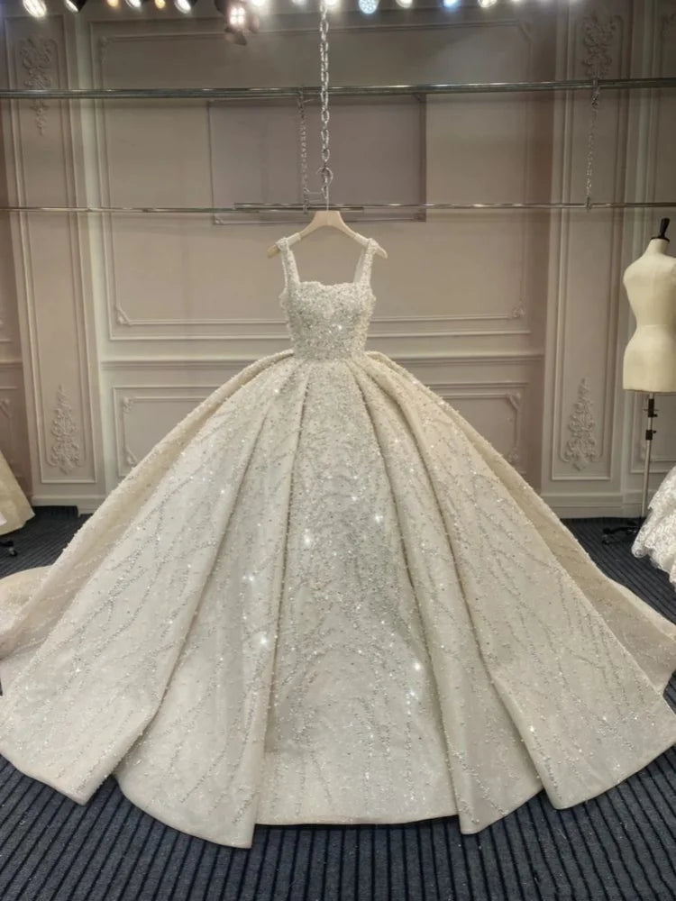 Luxury Satin Ball Gown