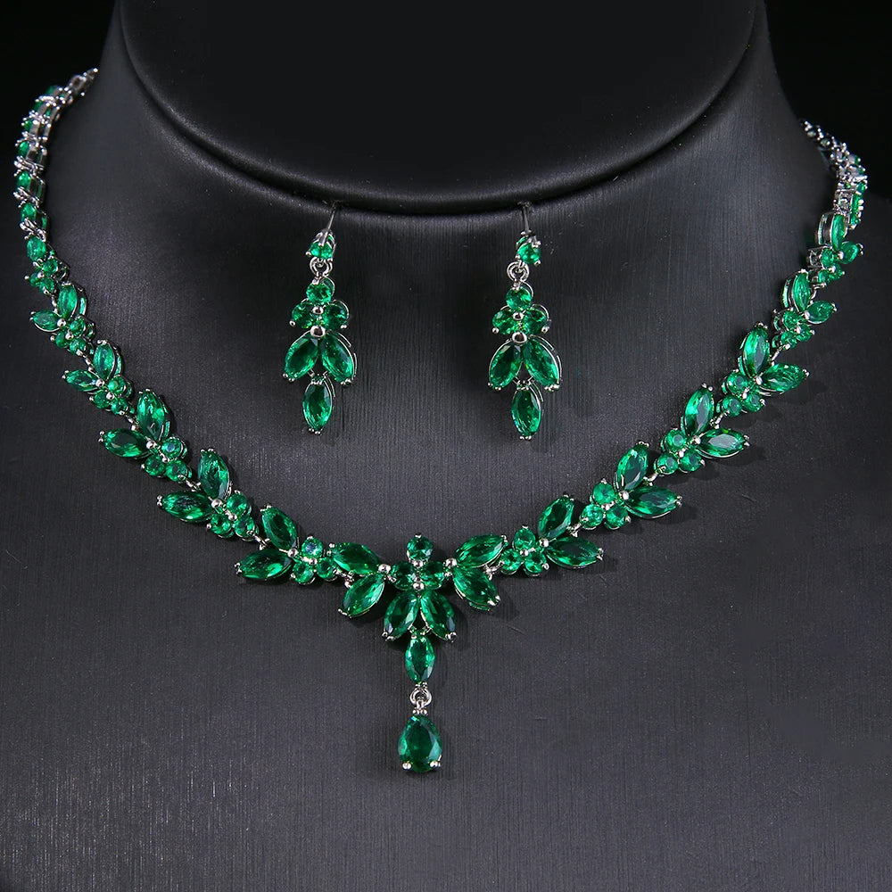 Cubic Zirconia Jewelry Set