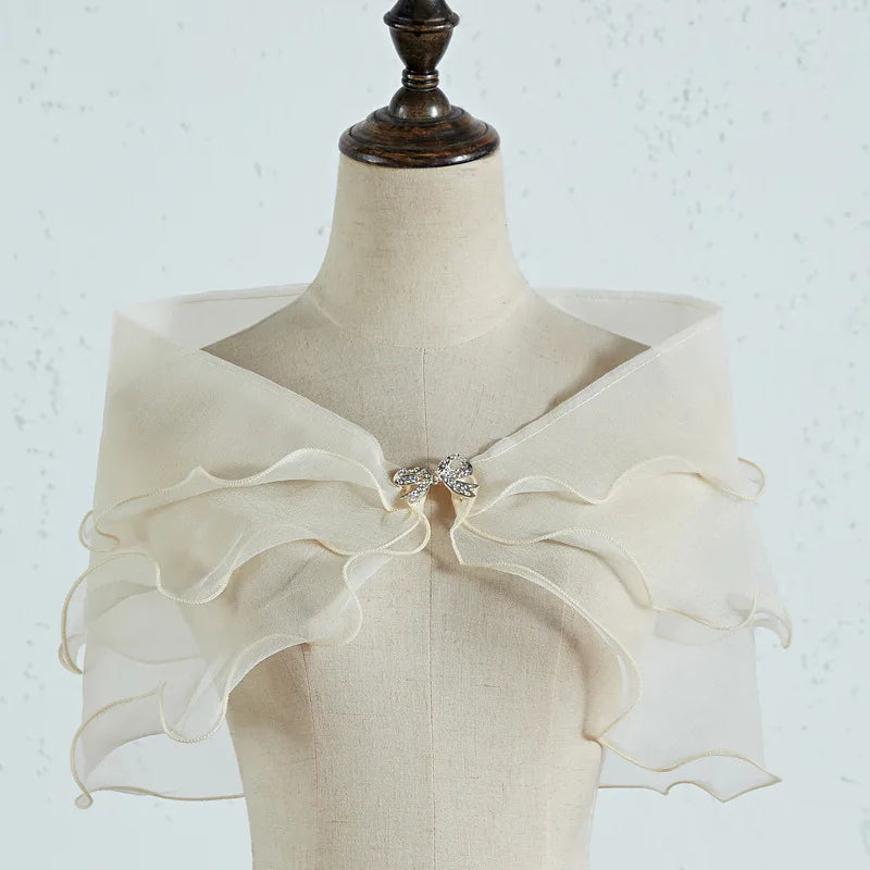 Elegant Bridal Shoulder Shawl