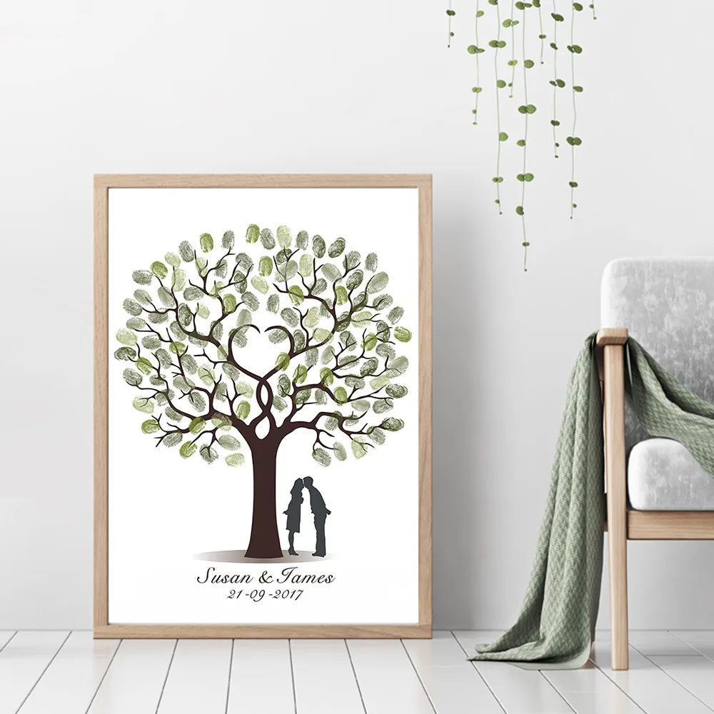 Personalized Fingerprint Guest Book