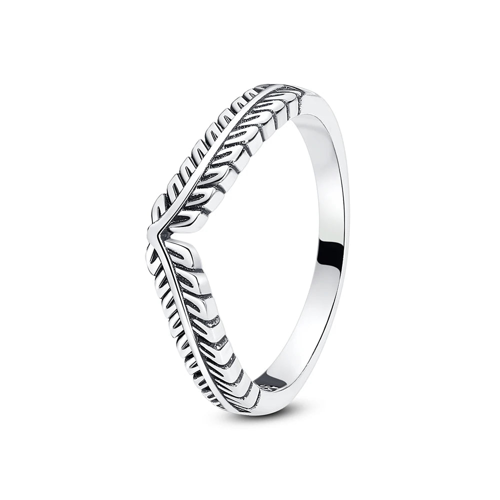 Sterling Silver Heart Stackable Ring