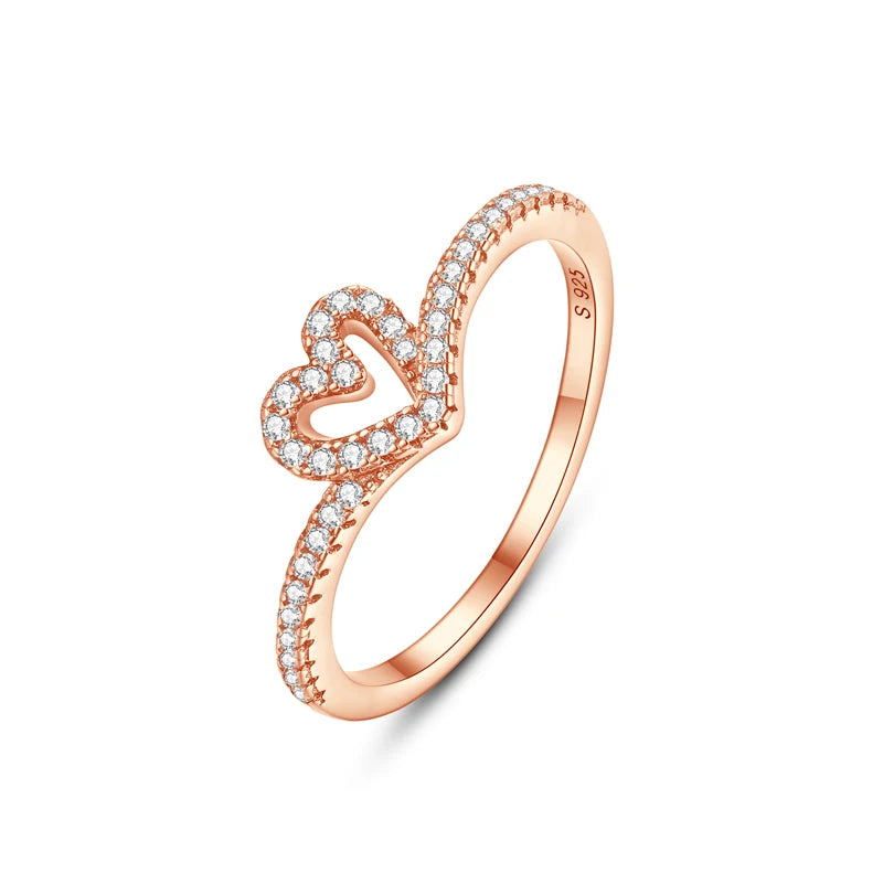 925 Sterling Silver Heart Ring