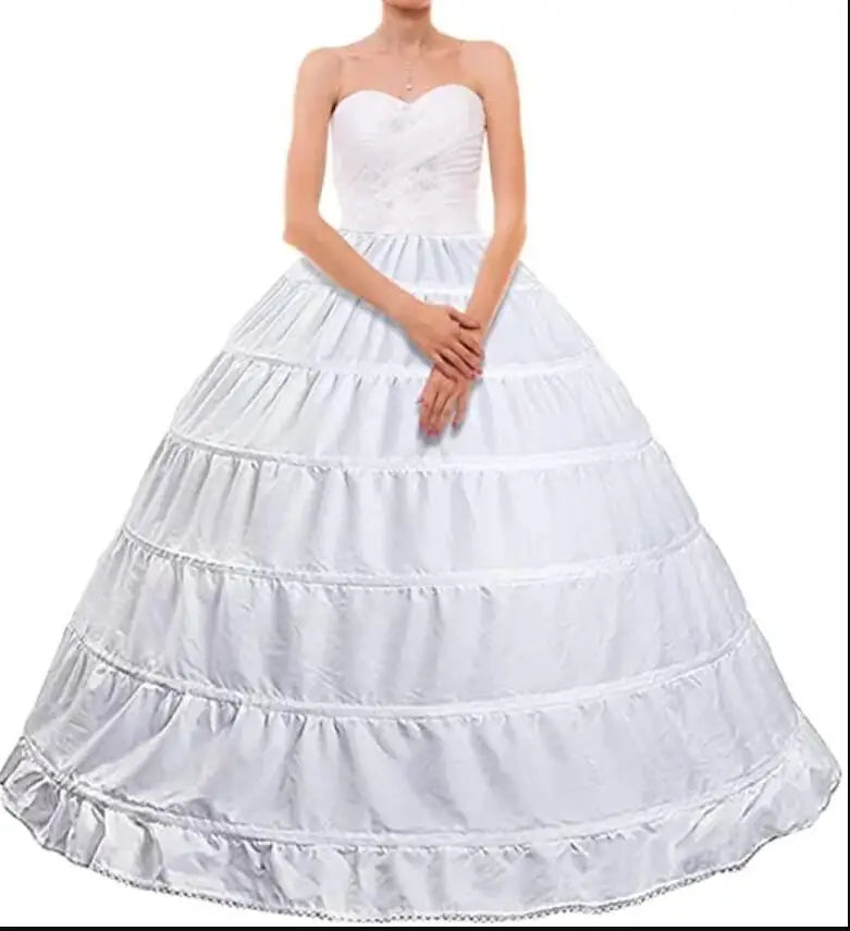 6 Hoop Wedding Petticoat