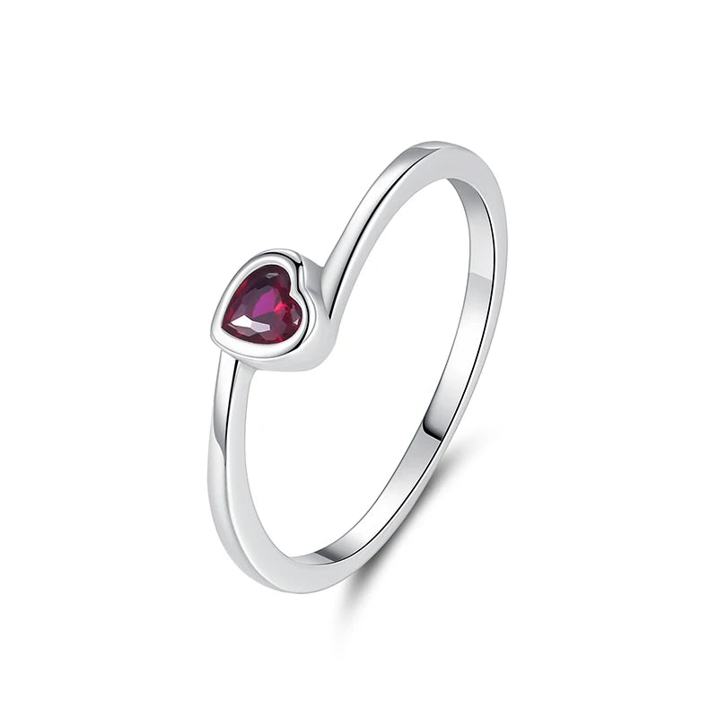 925 Sterling Silver Heart Ring