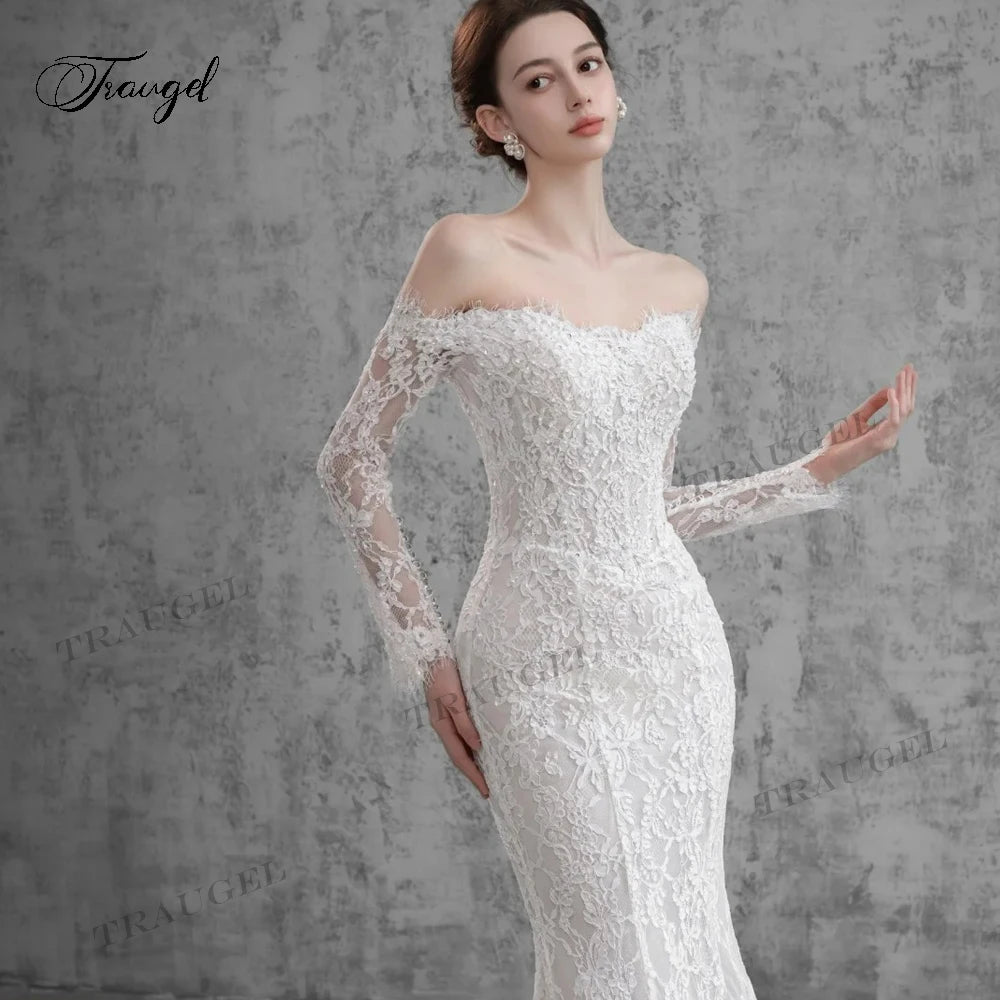 Luxury Lace Mermaid Wedding Dress