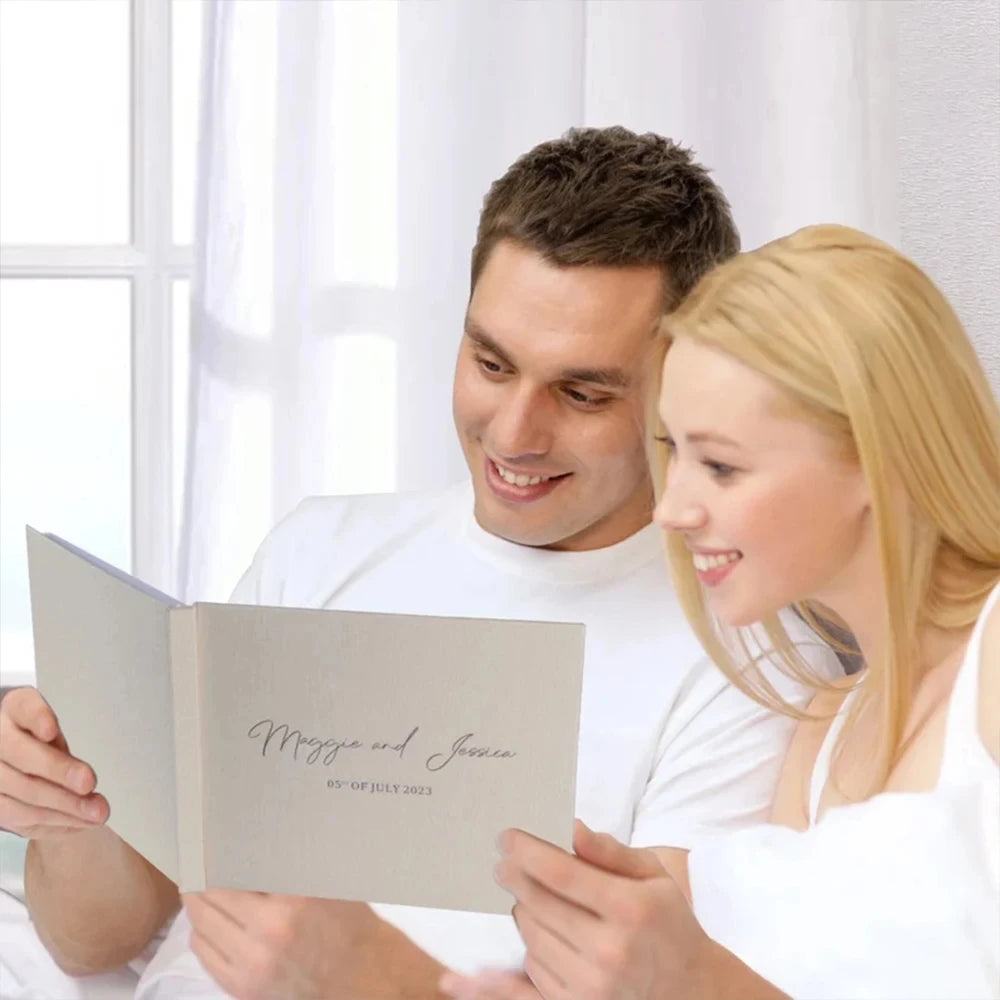 Personalized Wedding Guest Book