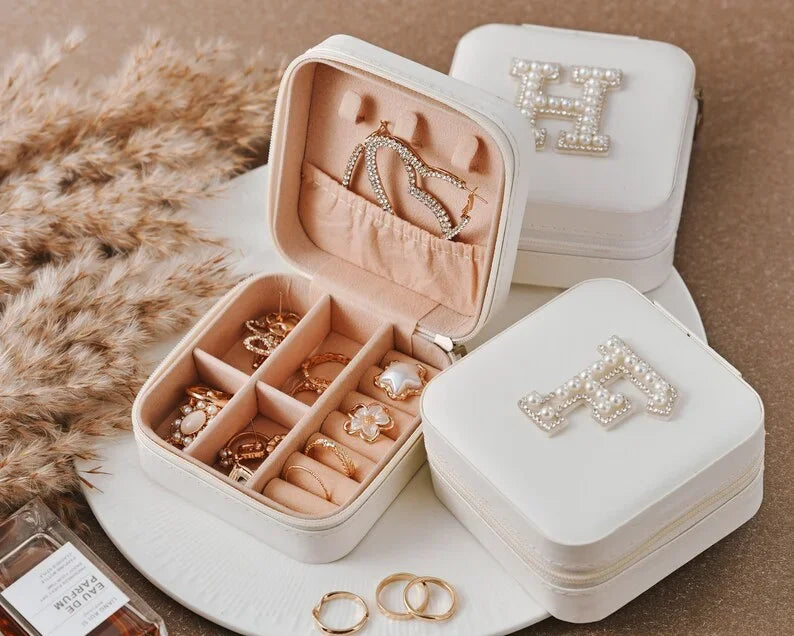 Personalized Pearl Jewelry Box