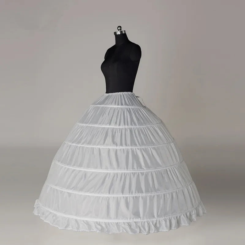 6 Hoop Wedding Petticoat