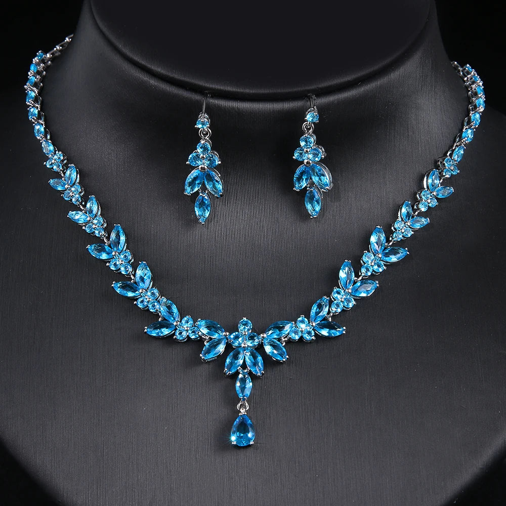 Cubic Zirconia Jewelry Set