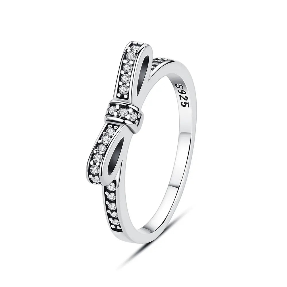 Sterling Silver Heart Stackable Ring