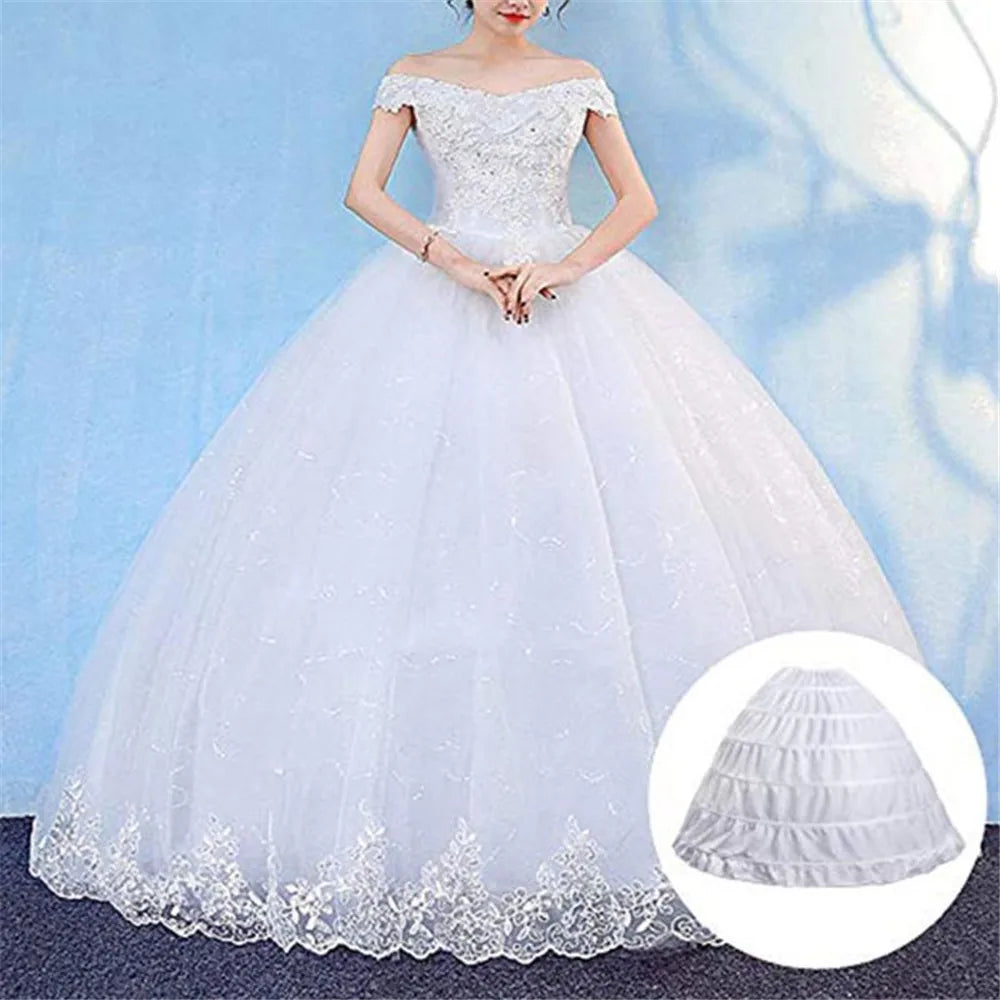 6 Hoop Wedding Petticoat