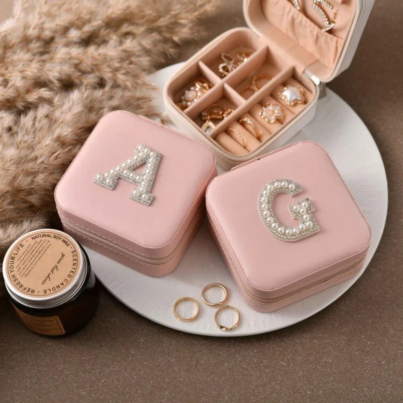 Personalized Pearl Jewelry Box