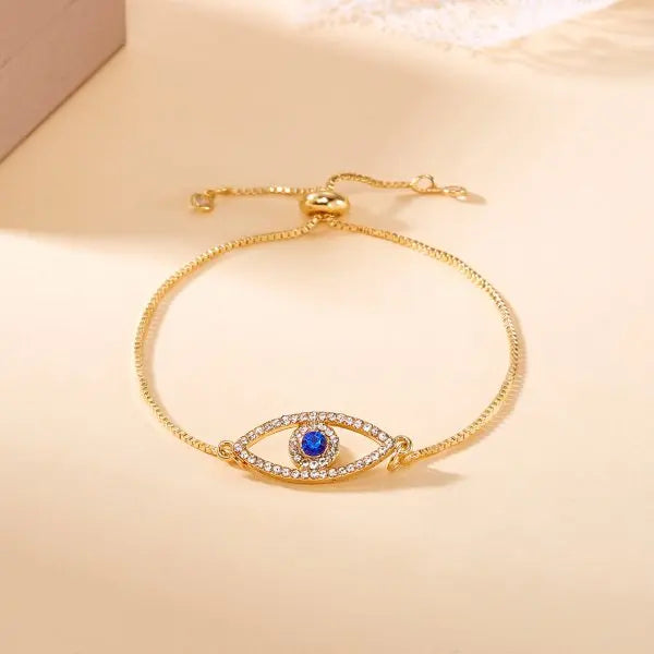Gold Plated Zircon Bracelet