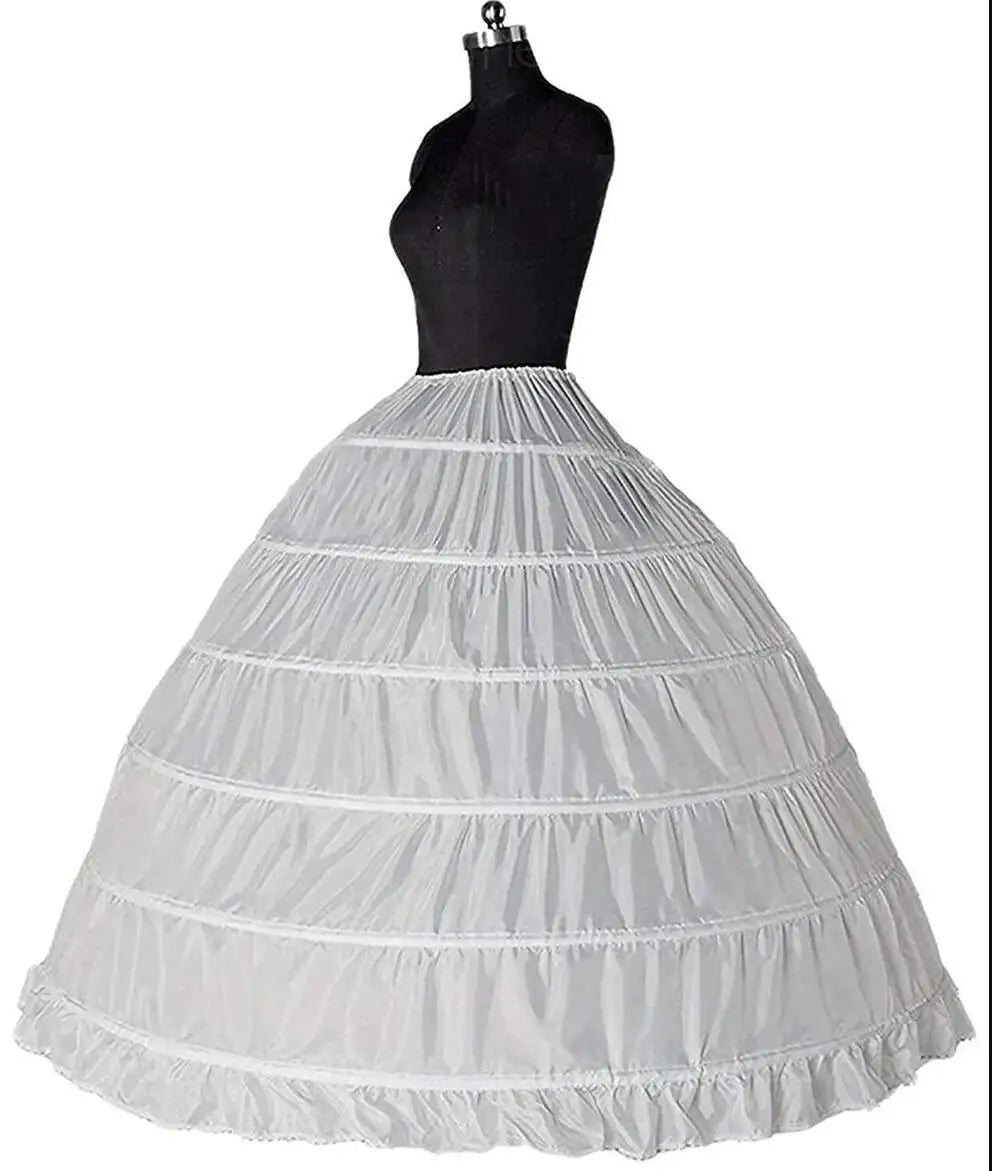 6 Hoop Wedding Petticoat