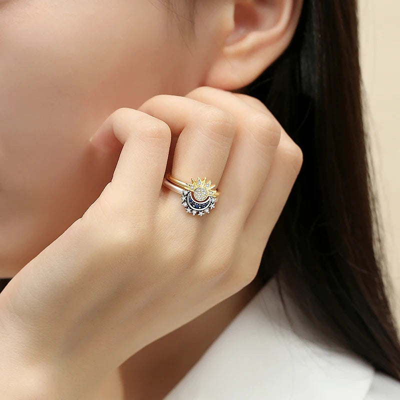 Sterling Silver Heart Stackable Ring