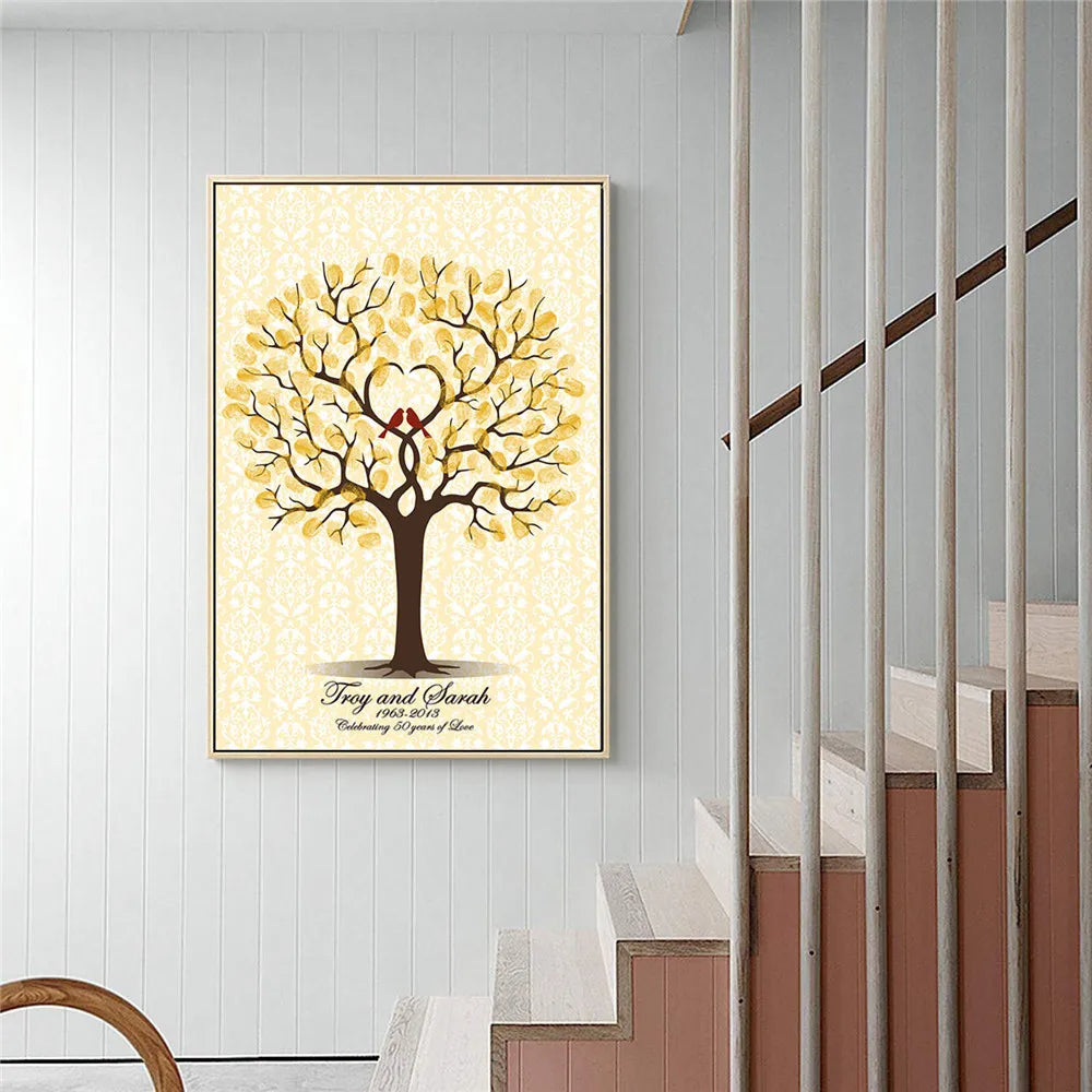Personalized Fingerprint Guest Book