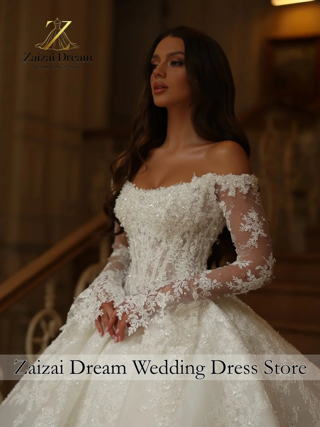 Luxury Ball Gown Wedding Dress