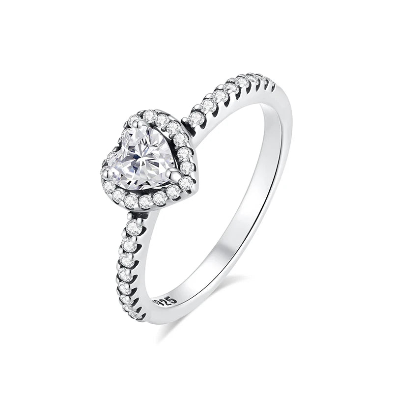 925 Sterling Silver Heart Ring