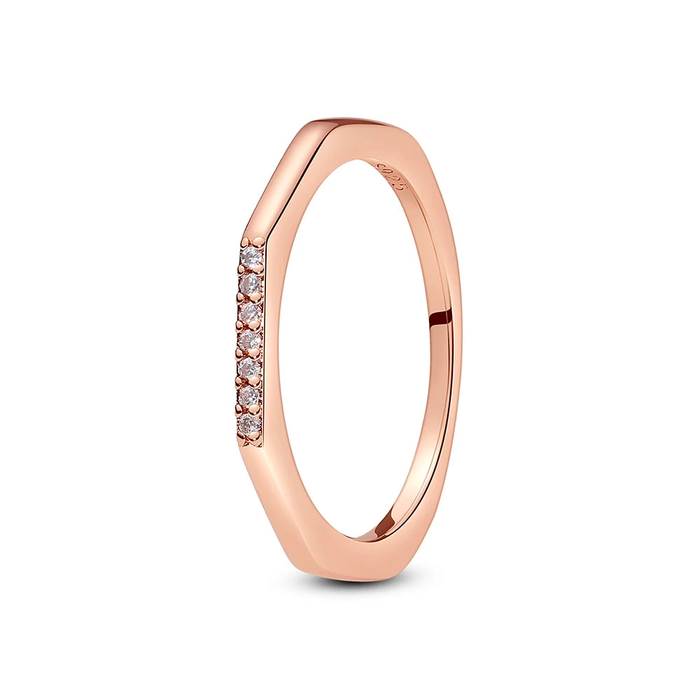 925 Sterling Infinity Heart Ring