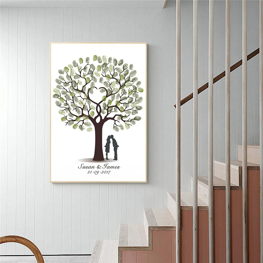 Personalized Fingerprint Guest Book