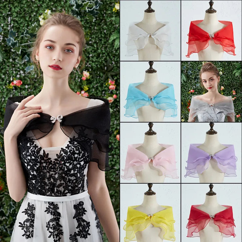 Elegant Bridal Shoulder Shawl