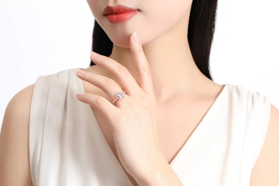 925 Sterling Infinity Heart Ring
