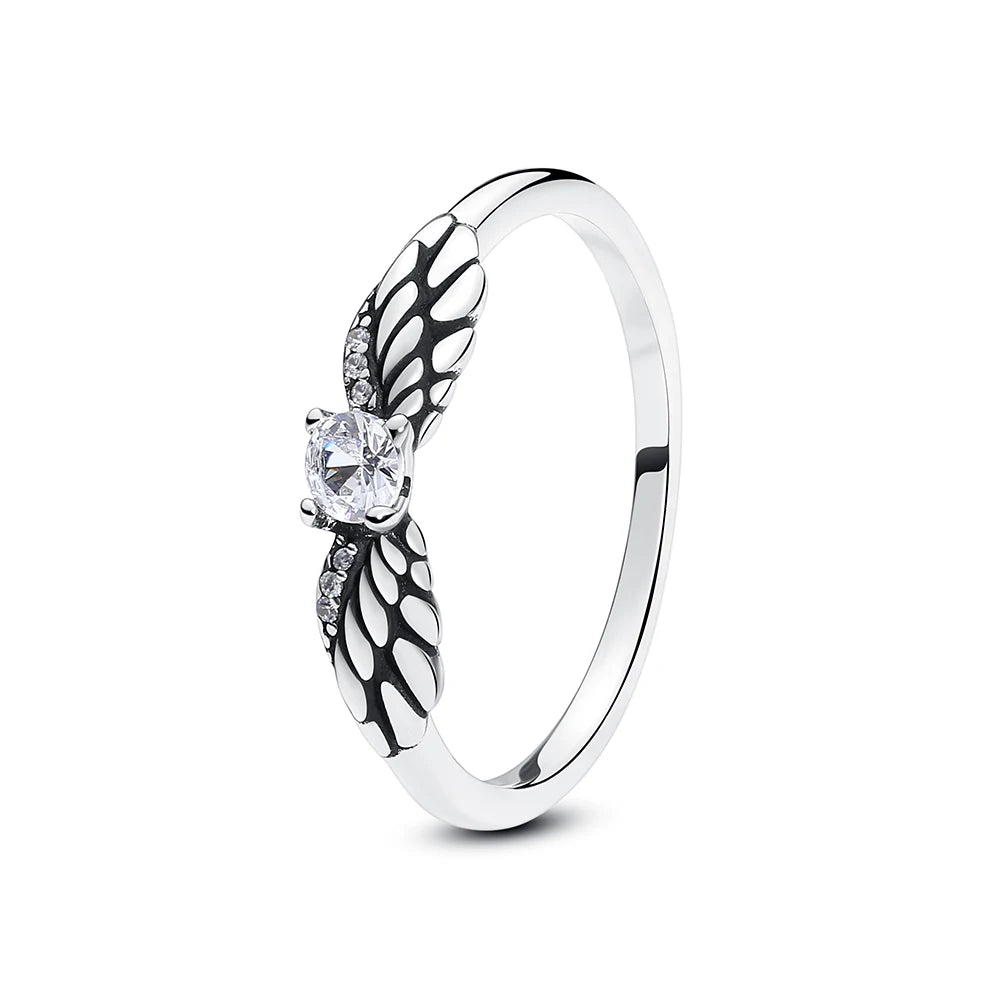 Sterling Silver Heart Stackable Ring