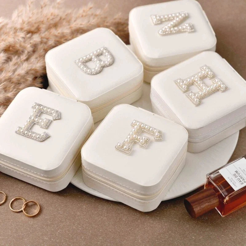 Personalized Pearl Jewelry Box